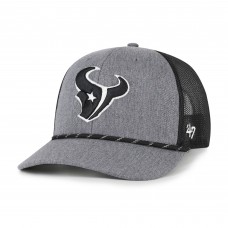 Бейсболка Houston Texans 47 Heather Charcoal Carbon Rope Trucker Бейсболка Houston Texans 47 Heather Charcoal Carbon Rope Trucker