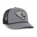 Бейсболка Jacksonville Jaguars 47 Heather Charcoal Carbon Rope Trucker