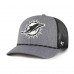Бейсболка Miami Dolphins 47 Heather Charcoal Carbon Rope Trucker Бейсболка Miami Dolphins 47 Heather Charcoal Carbon Rope Trucker