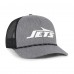 Бейсболка New York Jets 47 Heather Charcoal Carbon Rope Trucker