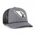 Бейсболка Arizona Cardinals 47 Heather Charcoal Carbon Rope Trucker
