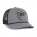 Бейсболка Atlanta Falcons 47 Heather Charcoal Carbon Rope Trucker