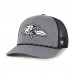 Бейсболка Baltimore Ravens 47 Heather Charcoal Carbon Rope Trucker
