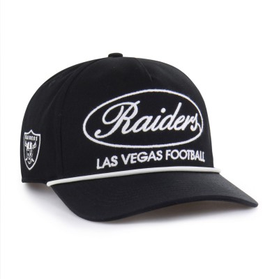 Бейсболка Las Vegas Raiders 47 Black Foundational Hitch
