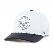 Бейсболка Jacksonville Jaguars 47 White/Black Suburbia Hitch Two-Tone
