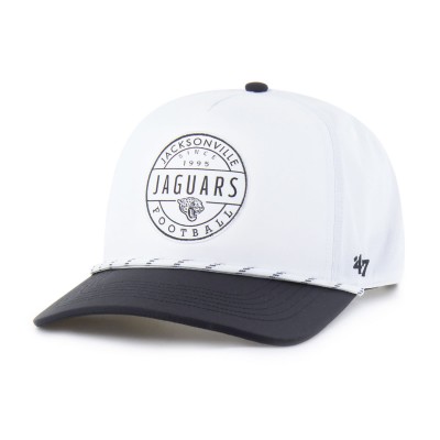 Бейсболка Jacksonville Jaguars 47 White/Black Suburbia Hitch Two-Tone