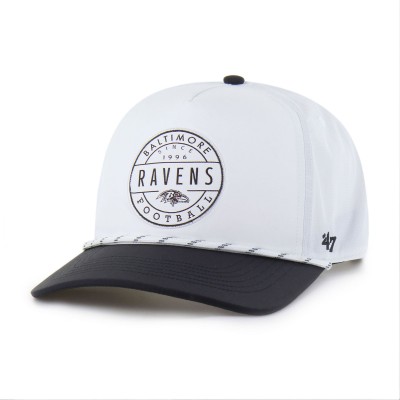 Бейсболка Baltimore Ravens 47 White/Black Suburbia Hitch Two-Tone