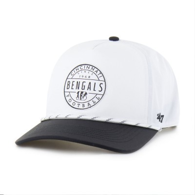 Бейсболка Cincinnati Bengals 47 White/Black Suburbia Hitch Two-Tone