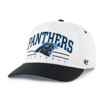 Бейсболка Carolina Panthers 47 White/Black Roscoe Two-Toned Hitch