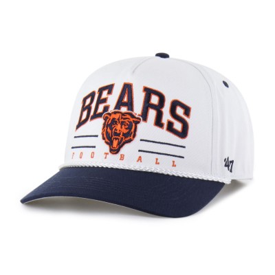 Бейсболка Chicago Bears 47 White/Navy Roscoe Two-Toned Hitch