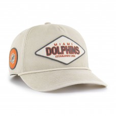 Бейсболка Miami Dolphins 47 Khaki Cairn Hitch