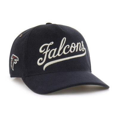 Бейсболка Atlanta Falcons 47 Black Golden Age Corduroy Hitch
