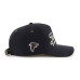Бейсболка Atlanta Falcons 47 Black Golden Age Corduroy Hitch