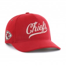 Бейсболка Kansas City Chiefs 47 Red Golden Age Corduroy Hitch