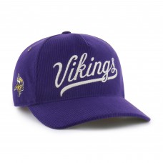 Бейсболка Minnesota Vikings 47 Purple Golden Age Corduroy Hitch