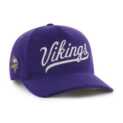 Бейсболка Minnesota Vikings 47 Purple Golden Age Corduroy Hitch