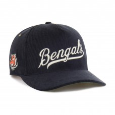 Бейсболка Cincinnati Bengals 47 Black Golden Age Corduroy Hitch