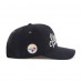 Бейсболка Pittsburgh Steelers 47 Black Golden Age Corduroy Hitch