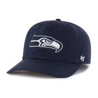 Бейсболка Seattle Seahawks 47 College Navy Foundational Franchise