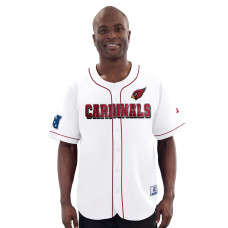 Джерси Arizona Cardinals Starter White Relay Full-Button Baseball Джерси Arizona Cardinals Starter White Relay Full-Button Baseball