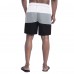 Las Vegas Raiders G-III Sports by Carl Banks Black/Silver Sunrise Volley Swim Shorts