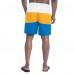 Los Angeles Chargers G-III Sports by Carl Banks Powder Blue/Gold Sunrise Volley Swim Shorts