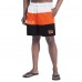 Cincinnati Bengals G-III Sports by Carl Banks Black/Orange Sunrise Volley Swim Shorts