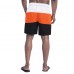 Cincinnati Bengals G-III Sports by Carl Banks Black/Orange Sunrise Volley Swim Shorts