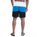 Шорты Carolina Panthers G-III Sports by Carl Banks Black/Blue Sunrise Volley Swim