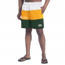 Плавки Green Bay Packers G-III Sports by Carl Banks Green/Gold Sunrise Volley