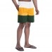 Плавки Green Bay Packers G-III Sports by Carl Banks Green/Gold Sunrise Volley