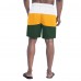 Плавки Green Bay Packers G-III Sports by Carl Banks Green/Gold Sunrise Volley