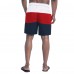 New England Patriots G-III Sports by Carl Banks Navy/Red Sunrise Volley Swim Shorts