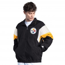 Кофта на молнии Pittsburgh Steelers Starter Yard Line - Black