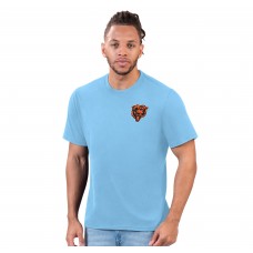 Футболка Chicago Bears Margaritaville Light Blue Wastin Away Футболка Chicago Bears Margaritaville Light Blue Wastin Away