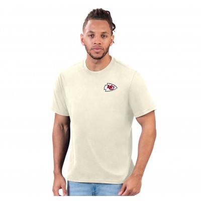 Kansas City Chiefs Margaritaville Cream Wastin Away T-Shirt