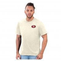 San Francisco 49ers Margaritaville Cream Wastin Away T-Shirt