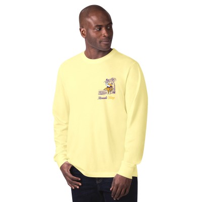 Minnesota Vikings Margaritaville Yellow Its Five OClock Somewhere Long Sleeve T-Shirt