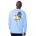 Los Angeles Rams Margaritaville Its Five OClock Somewhere Long Sleeve T-Shirt - Light Blue
