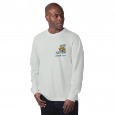 Jacksonville Jaguars Margaritaville Gray Its Five OClock Somewhere Long Sleeve T-Shirt