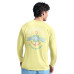 Pittsburgh Steelers G-III Sports by Carl Banks Yellow Margaritaville Rock Harbor Long Sleeve Rashguard Top