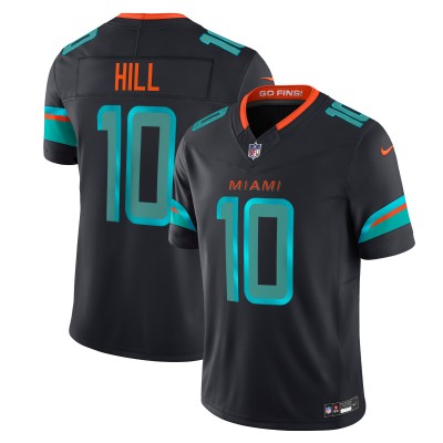 Игровая джерси Miami Dolphins Tyreek Hill Nike Pitch Blue 2025 Rivalries Collection Limited
