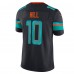 Игровая джерси Miami Dolphins Tyreek Hill Nike Pitch Blue 2025 Rivalries Collection Limited