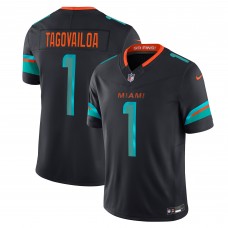 Игровая джерси Miami Dolphins Tua Tagovailoa Nike Pitch Blue 2025 Rivalries Collection Limited
