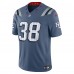 Игровая джерси New England Patriots Rhamondre Stevenson Nike Storm Blue 2025 Rivalries Collection Limited