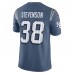 Игровая джерси New England Patriots Rhamondre Stevenson Nike Storm Blue 2025 Rivalries Collection Limited