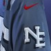 Игровая джерси New England Patriots Rhamondre Stevenson Nike Storm Blue 2025 Rivalries Collection Limited