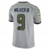 Игровая джерси Seattle Seahawks Kenneth Walker III Nike Wolf Gray 2025 Rivalries Collection Limited
