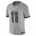 Игровая джерси Seattle Seahawks Jaxon Smith-Njigba Nike Wolf Gray 2025 Rivalries Collection Limited