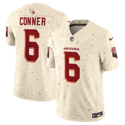 Джерси Arizona Cardinals James Conner Nike Natural 2025 Rivalries Collection Stitched Limited